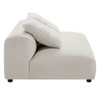 EEI-7025 Solace 2-Piece Modular Upholstered Fabric Sectional Sofa With Chaise by Modway