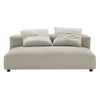 EEI-7025 Solace 2-Piece Modular Upholstered Fabric Sectional Sofa With Chaise by Modway