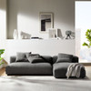 EEI-7025 Solace 2-Piece Modular Upholstered Fabric Sectional Sofa With Chaise by Modway