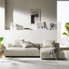 EEI-7025 Solace 2-Piece Modular Upholstered Fabric Sectional Sofa With Chaise by Modway