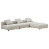 EEI-7026 Solace 4-Piece Modular Corduroy Upholstered Sectional Sofa by Modway