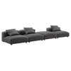 EEI-7027 Solace 4-Piece Modular Upholstered Fabric Sectional Sofa by Modway