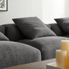 EEI-7027 Solace 4-Piece Modular Upholstered Fabric Sectional Sofa by Modway