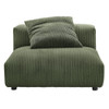 EEI-7028 Solace 3-Piece Modular Corduroy Upholstered Sectional Sofa by Modway