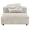 EEI-7028 Solace 3-Piece Modular Corduroy Upholstered Sectional Sofa by Modway