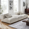 EEI-7028 Solace 3-Piece Modular Corduroy Upholstered Sectional Sofa by Modway