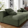 EEI-7028 Solace 3-Piece Modular Corduroy Upholstered Sectional Sofa by Modway