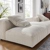 EEI-7028 Solace 3-Piece Modular Corduroy Upholstered Sectional Sofa by Modway