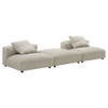 EEI-7029 Solace 3-Piece Modular Upholstered Fabric Sectional Sofa by Modway