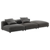 EEI-7029 Solace 3-Piece Modular Upholstered Fabric Sectional Sofa by Modway