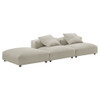 EEI-7029 Solace 3-Piece Modular Upholstered Fabric Sectional Sofa by Modway