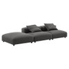EEI-7029 Solace 3-Piece Modular Upholstered Fabric Sectional Sofa by Modway