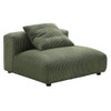 EEI-7032 Solace 4-Piece Modular Corduroy Upholstered Sectional Sofa With Ottoman by Modway