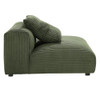 EEI-7032 Solace 4-Piece Modular Corduroy Upholstered Sectional Sofa With Ottoman by Modway