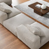 EEI-7032 Solace 4-Piece Modular Corduroy Upholstered Sectional Sofa With Ottoman by Modway