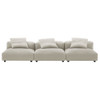 EEI-7035 Solace 3-Piece Modular Upholstered Fabric Sofa by Modway