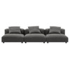 EEI-7035 Solace 3-Piece Modular Upholstered Fabric Sofa by Modway