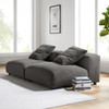 EEI-7037 Solace 2-Piece Modular Upholstered Fabric Sofa by Modway