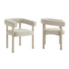 EEI-7063 Nautica 5-Piece Round Outdoor Patio Aluminum Dining Table and Chairs Set by Modway