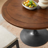 EEI-7070 Lippa 48" Round Pedestal Solid Wood Dining Table by Modway