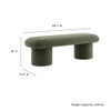 EEI-7084 Orla Chenille Upholstered Bench by Modway