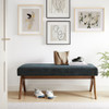 EEI-7112 Lyra 47" Fabric Upholstered Bench by Modway