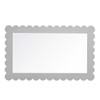 EEI-7116 Emmeline Scalloped Rectangle Wall Mirror by Modway