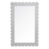 EEI-7116 Emmeline Scalloped Rectangle Wall Mirror by Modway