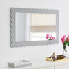 EEI-7116 Emmeline Scalloped Rectangle Wall Mirror by Modway