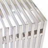 EEI-779-SLV Gridiron Console Table by Modway