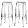 EEI-909-CLR Casper Bar Stool Backless Set of 2 by Modway