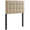 MOD-5148 Lily Upholstered Fabric Twin Headboard by Modway