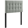 MOD-5148 Lily Upholstered Fabric Twin Headboard by Modway