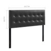 MOD-5171 Emily Upholstered Vinyl Queen Headboard by Modway