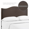 MOD-5206 Curl Nailhead Upholstered Queen Headboard by Modway