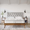 MOD-5770-WHI Jenna 10" Innerspring and Foam Queen Mattress by Modway