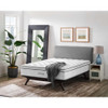 MOD-6082-WHI Jenna 14" Innerspring and Foam Twin Mattress by Modway