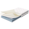 MOD-6133-WHI Jenna 8" Innerspring and Foam Twin Mattress by Modway