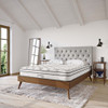 MOD-6136-WHI Jenna 8" Innerspring and Foam King Mattress by Modway