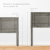 MOD-6222 Archie Wood Queen Headboard by Modway