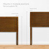 MOD-6222 Archie Wood Queen Headboard by Modway
