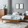 MOD-6228-WAL Margo Wood Twin Platform Bed Frame by Modway