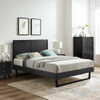 MOD-6616 Alana Wood Full Platform Bed With Angular Frame by Modway