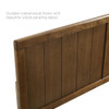 MOD-6617-WAL Alana Wood King Platform Bed With Angular Frame by Modway
