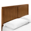 MOD-6617-WAL Alana Wood King Platform Bed With Angular Frame by Modway