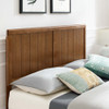 MOD-6617-WAL Alana Wood King Platform Bed With Angular Frame by Modway