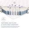 MOD-7089-WHI Jenna 12" Innerspring and Foam Queen Mattress by Modway