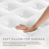 MOD-7095-WHI Jenna 6" Innerspring and Foam Queen Mattress by Modway