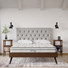 MOD-7095-WHI Jenna 6" Innerspring and Foam Queen Mattress by Modway