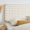 MOD-7126 Sparta Weave Wall-Mount Vegan Leather King Headboard by Modway